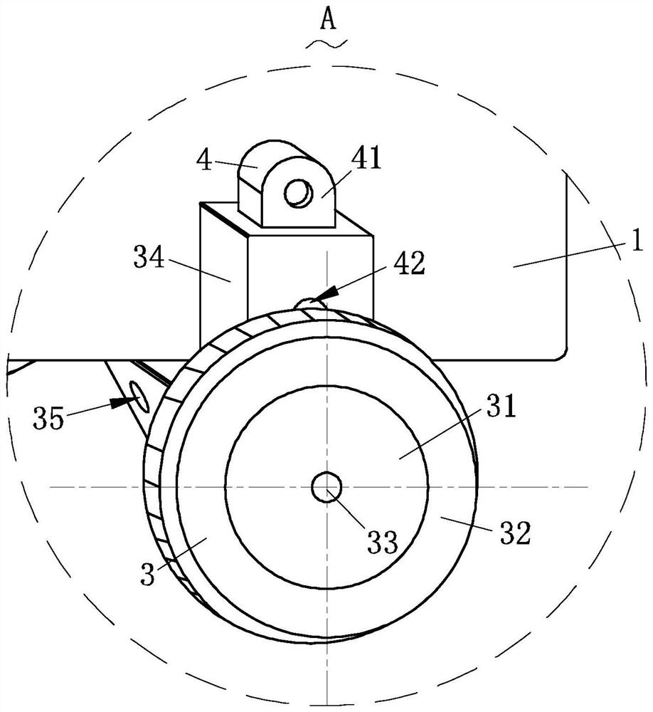 Partial discharge detection device based on GIS withstand voltage flashover positioning system