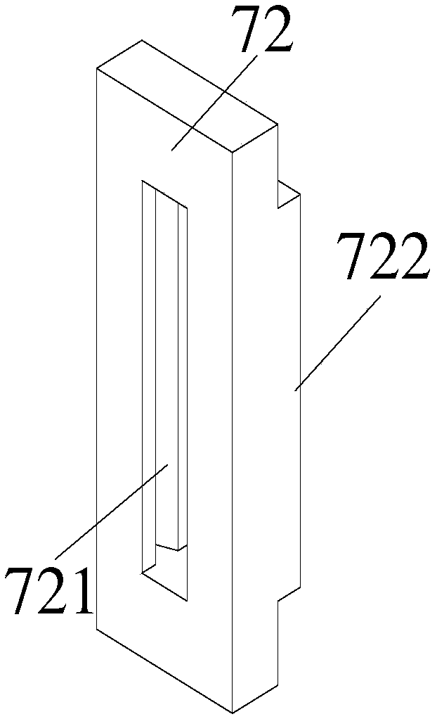 Concrete test piece forming die capable of adjusting steel bar position and forming method