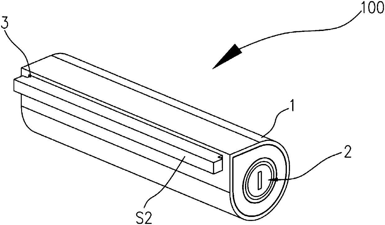 An automatic winding assembly and a flexible display device