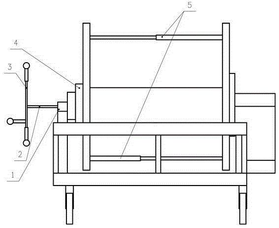 An automatic bottle turning machine