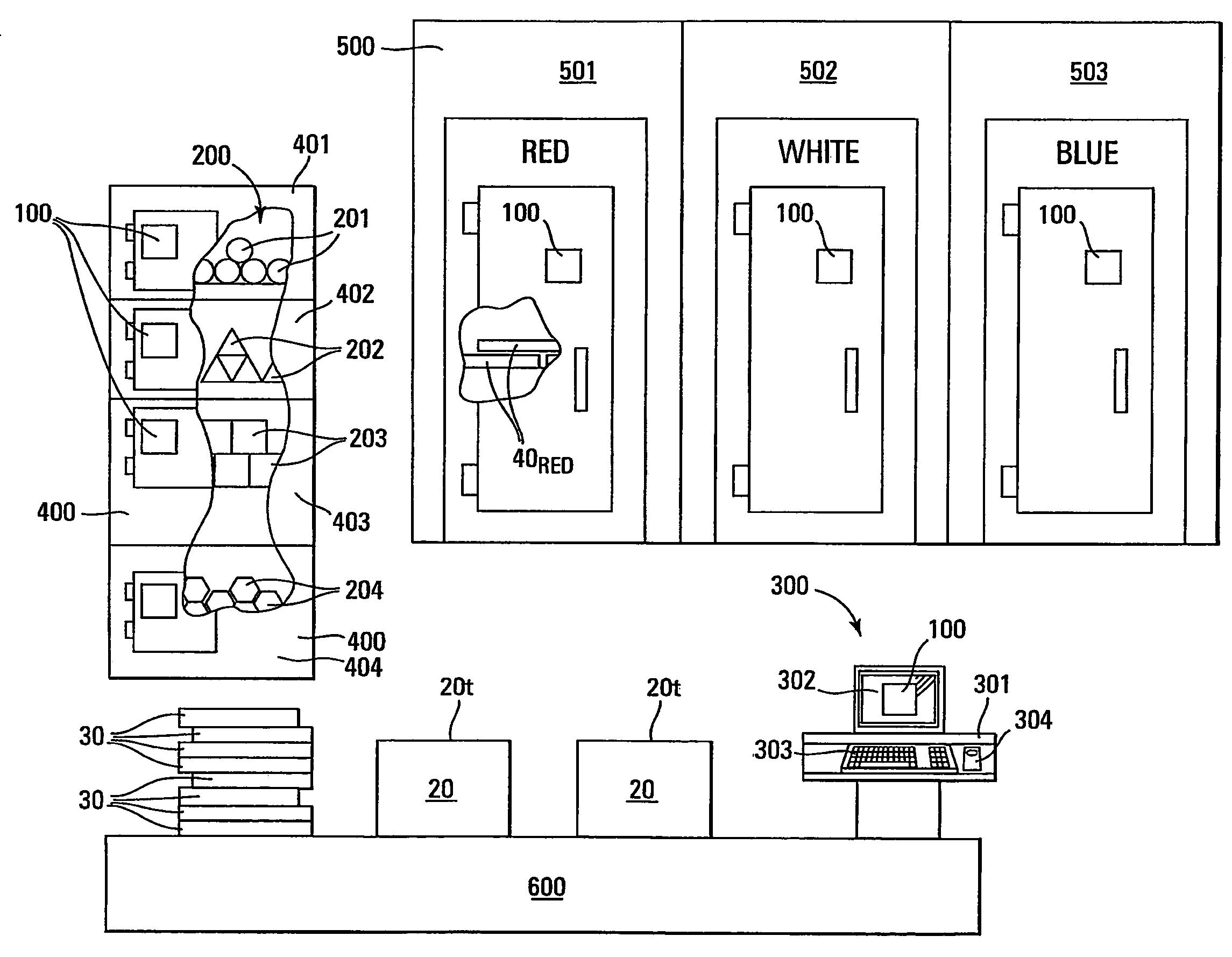 Method of packaging thermally labile goods employing color-coded panels of phase change material