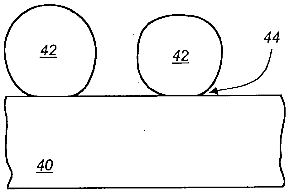 Process for rounding an intersection between an HSG-SI grain and a polysilicon layer