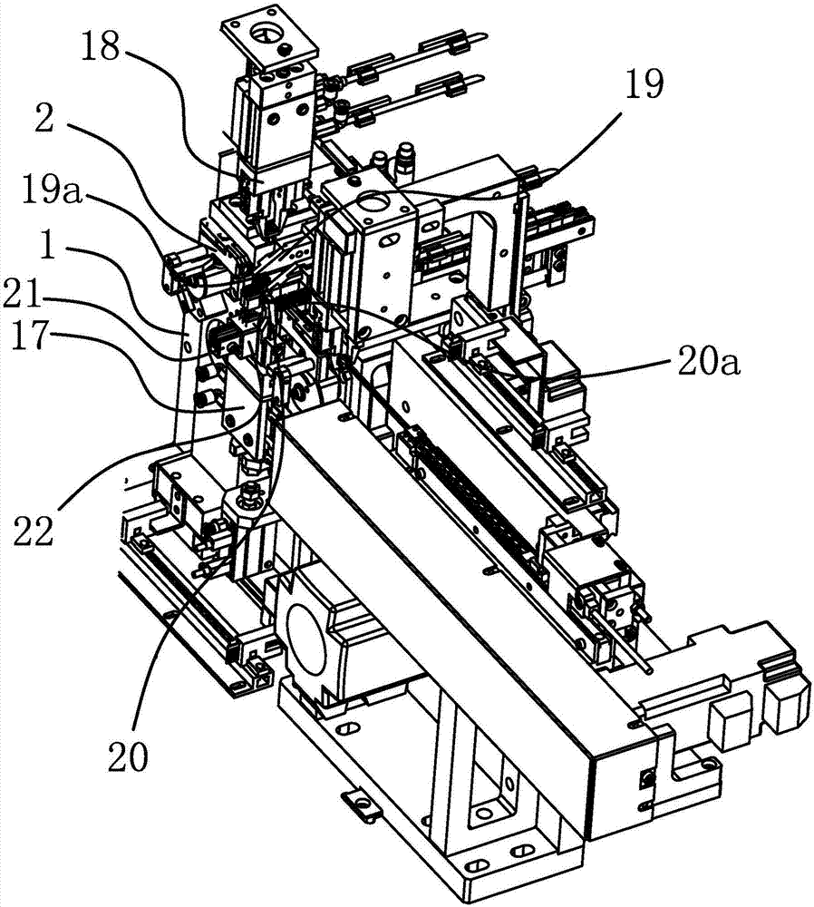 Assembly device for electromagnetic coil