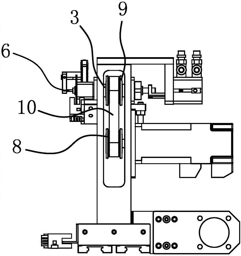 Assembly device for electromagnetic coil