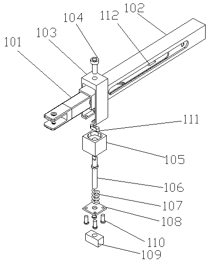 Notch stem remaining type pineapple picking auxiliary tool