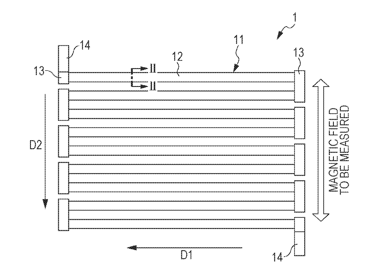 Magnetic sensor and current sensor