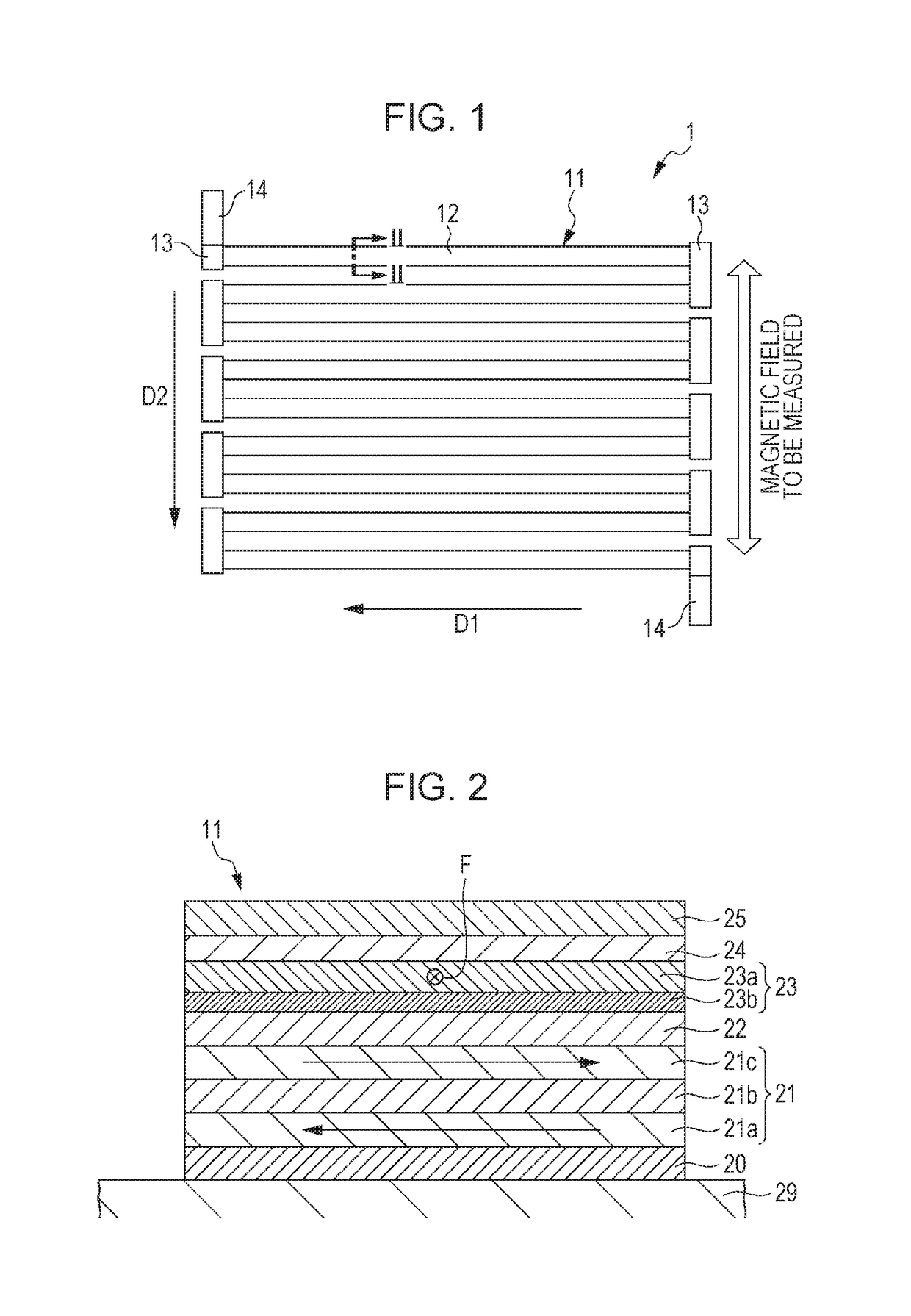 Magnetic sensor and current sensor