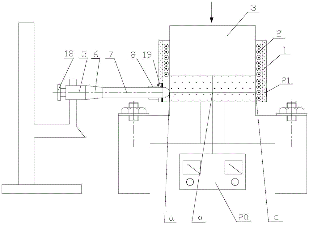 Squeeze casting equipment based on power ultrasonic and pressure coupling