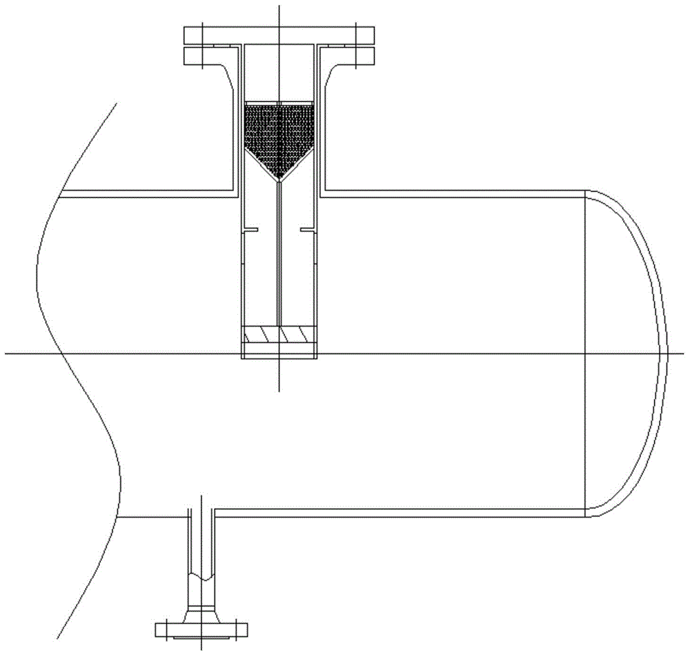 Demister at urea hydrolysis reactor outlet