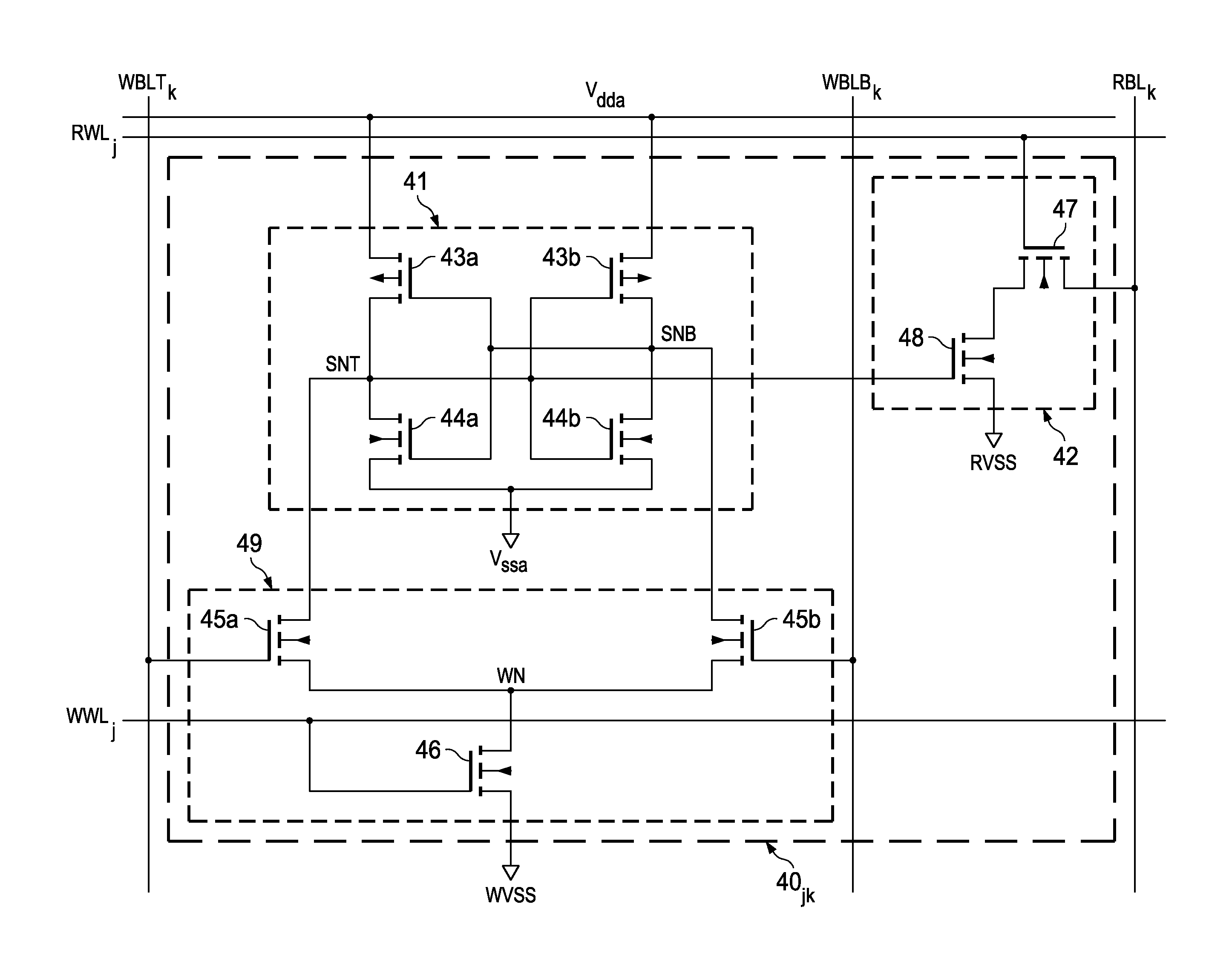 Disturb-Free Static Random Access Memory Cell