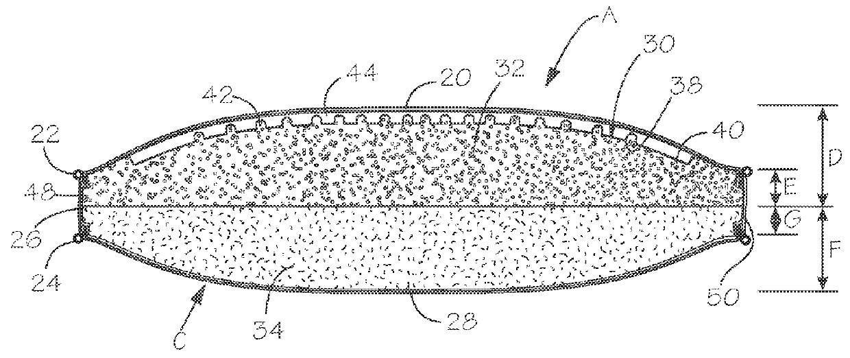 Seasonal memory foam pillow