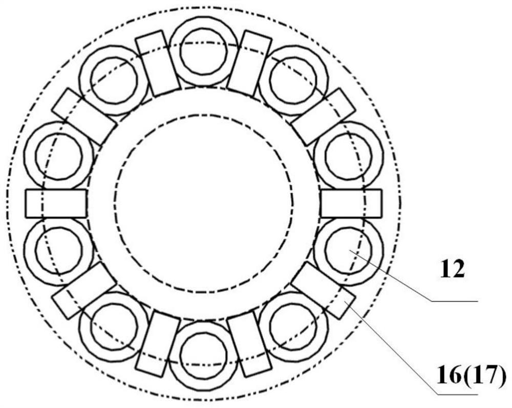 Encircling-type double-duct variable-cycle engine and control method