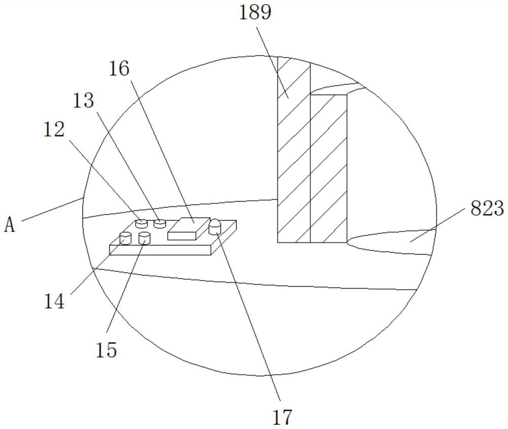 One-button intelligent automatic drying equipment and operation method for umbrellas