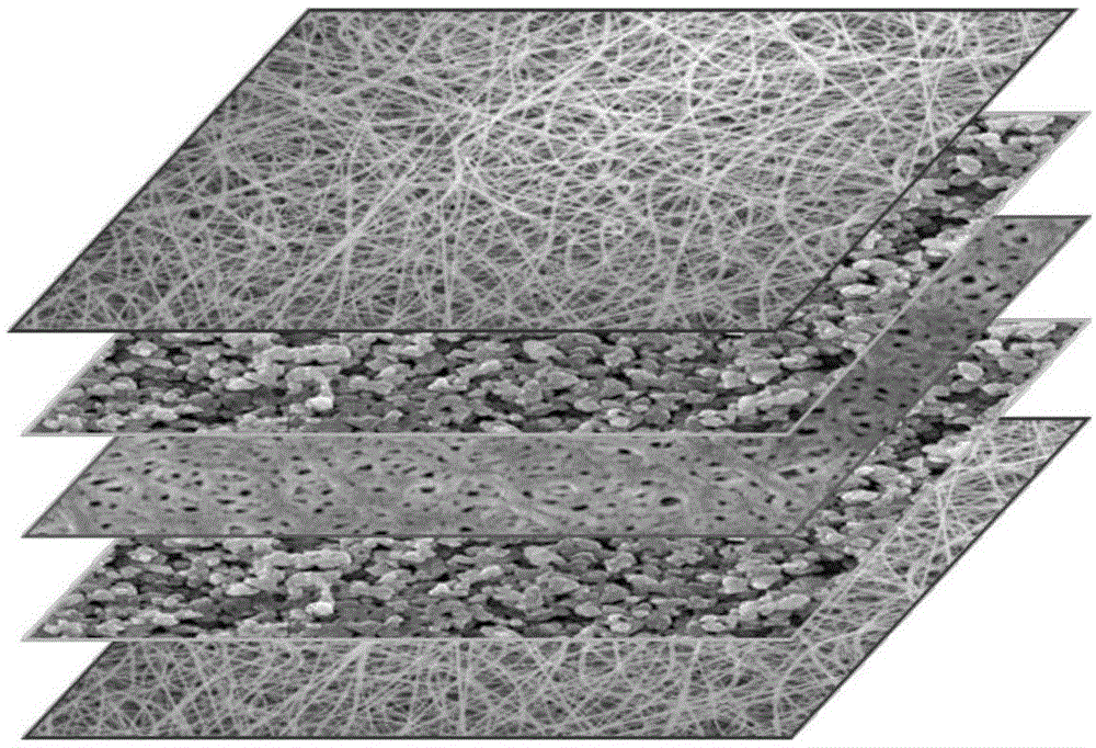 Polymer composite membrane, preparation method thereof, polymer composite membrane prepared by method, gel electrolyte and lithium ion battery