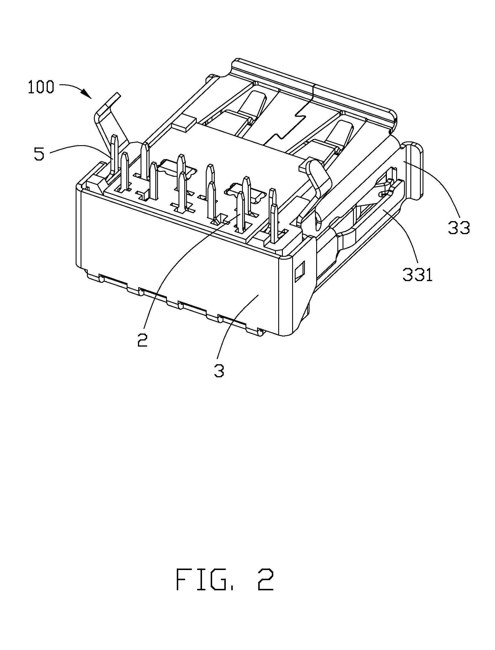 Electrical connector with improved contacts