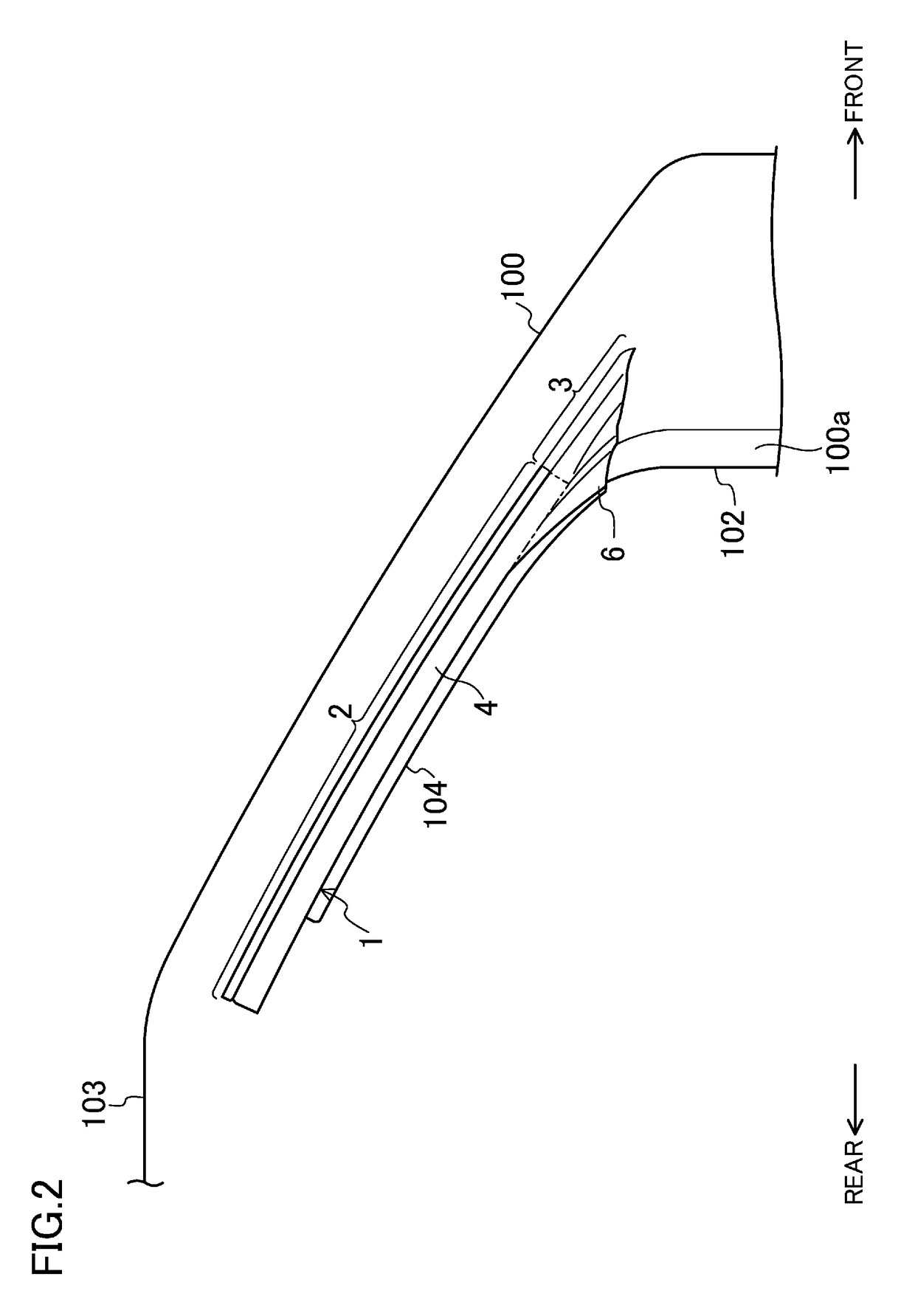 Vehicle sealing member