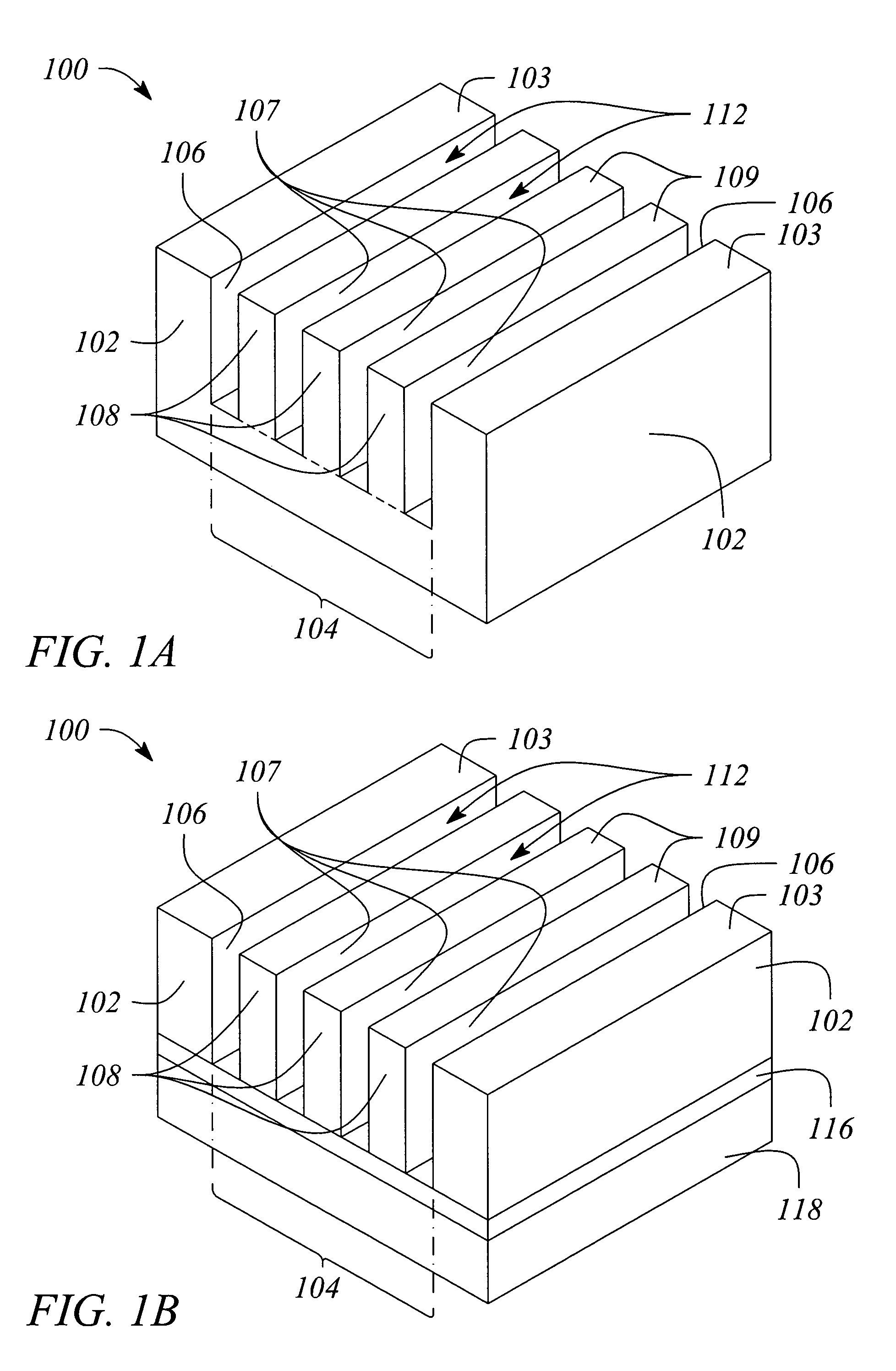 Apparatus for imprinting lithography and fabrication thereof