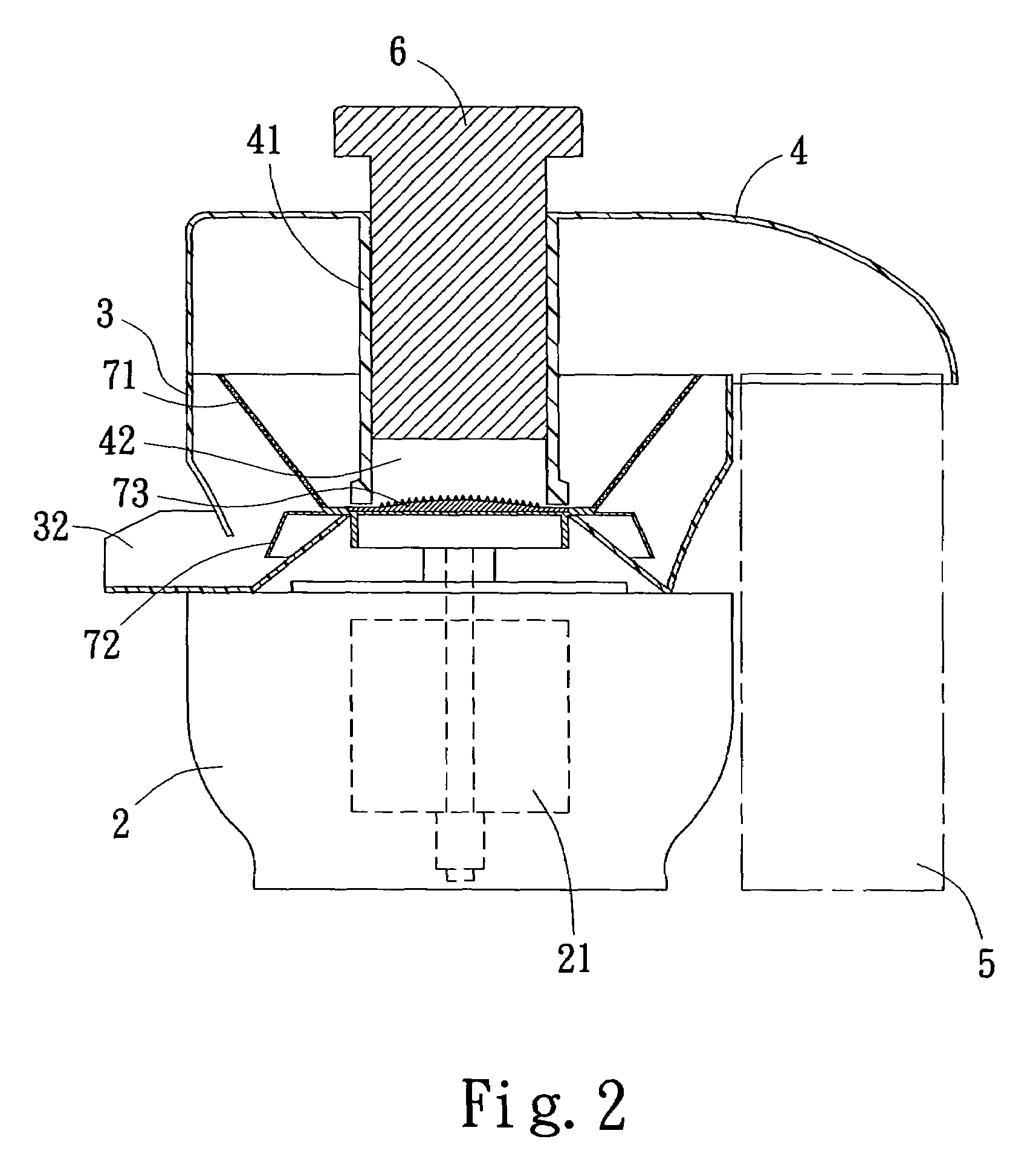 Food and vegetable processing device