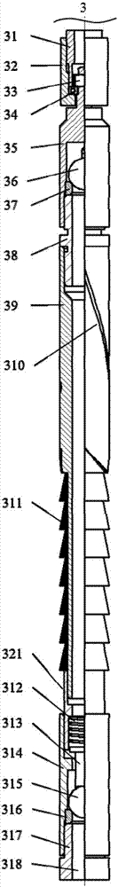 Coalbed methane well self-cleaning anti-jamming tube pump