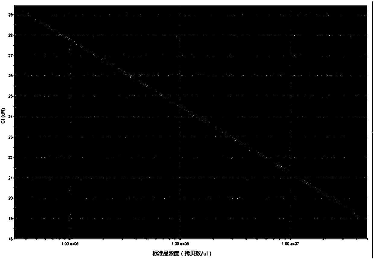 RT-PCR quantitative detection method for hantavirus