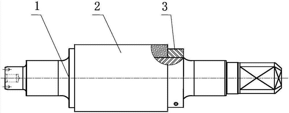 Composite roll and preparation method thereof