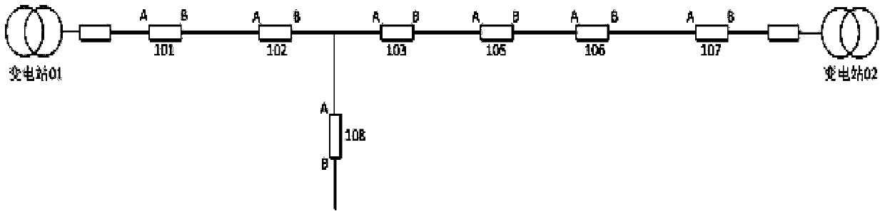 Topology dynamic identification method for medium-voltage power distribution network