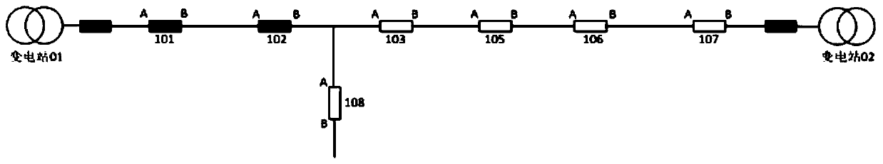 Topology dynamic identification method for medium-voltage power distribution network