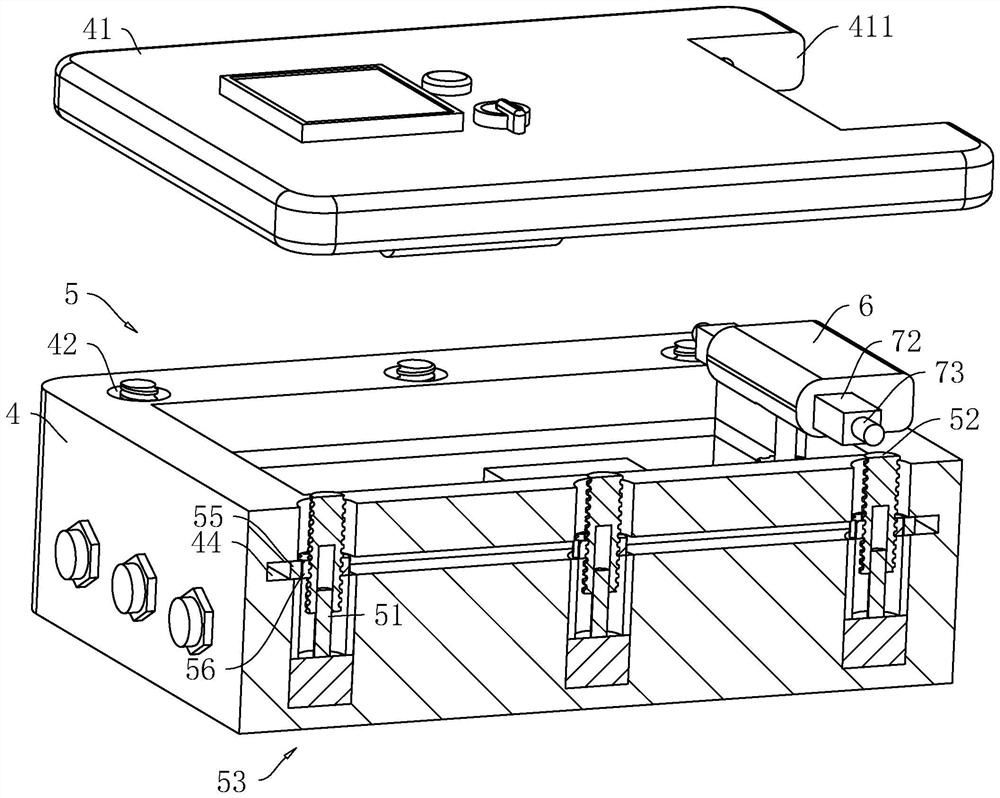 High-precision electromagnetic lock detection device