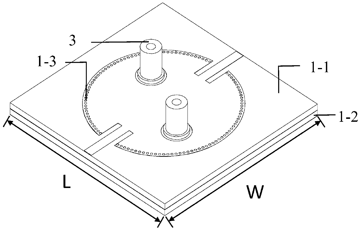 Microwave sensor based on double-reentrant cavity and microfluidics technology