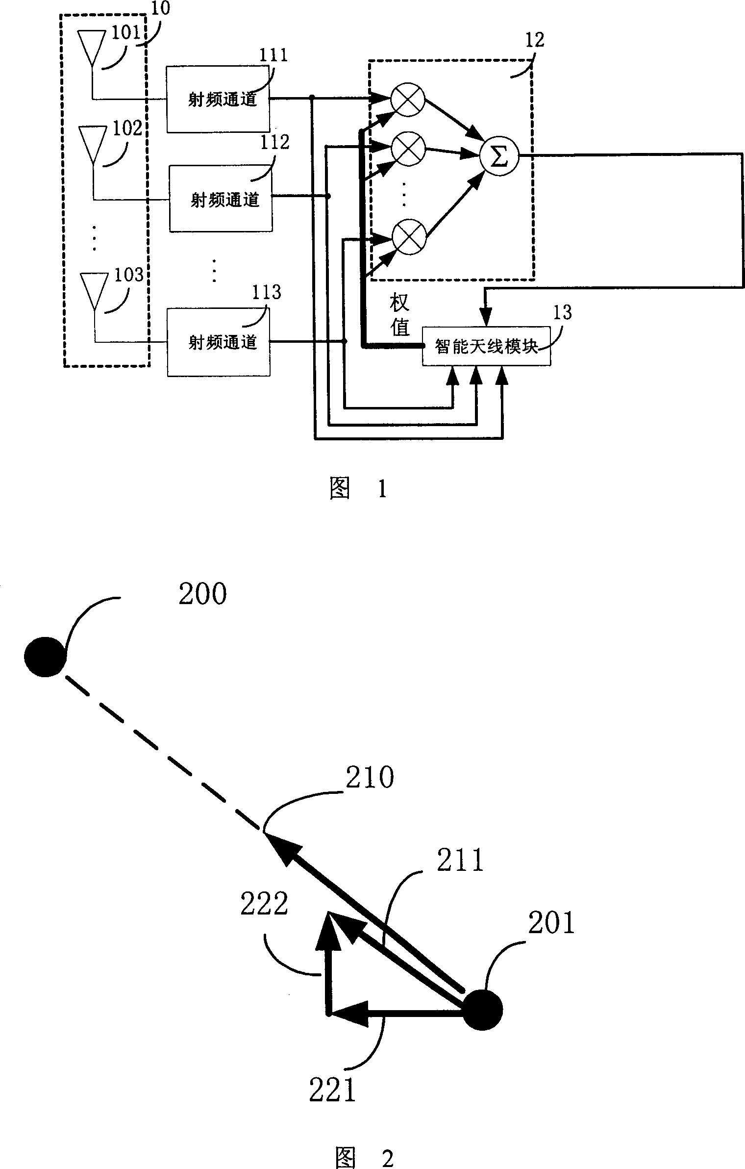 Fully adaptive weight value updating method and device for array antenna