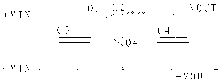 Synchronous rectification boost-buck circuit and device with parallel connection phase-shifting staggered current-sharing control