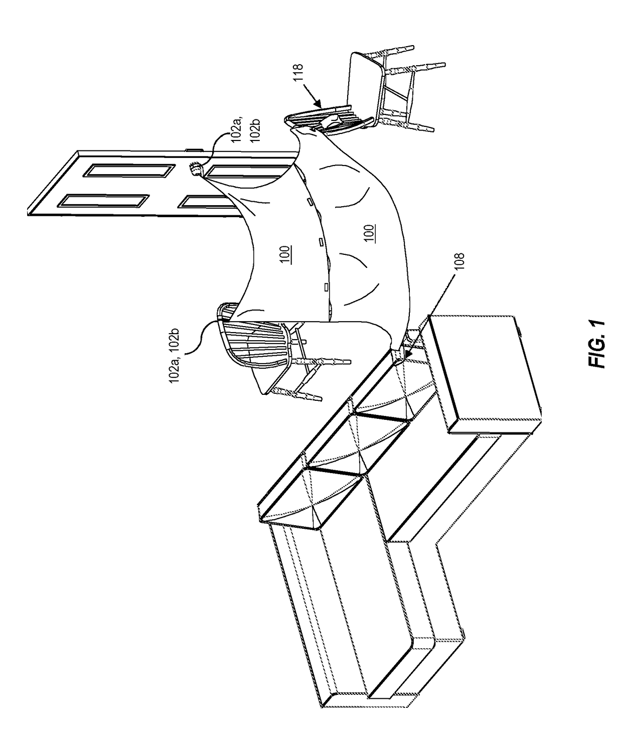 Blanket based structures