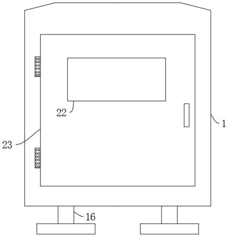 Distribution box with heat dissipation function