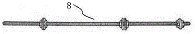 Adjustable arc-shaped guide rail-type orbit retractor