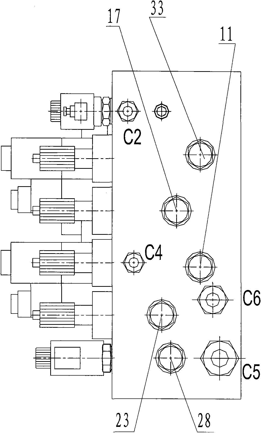 Modularized vehicle position regulating system