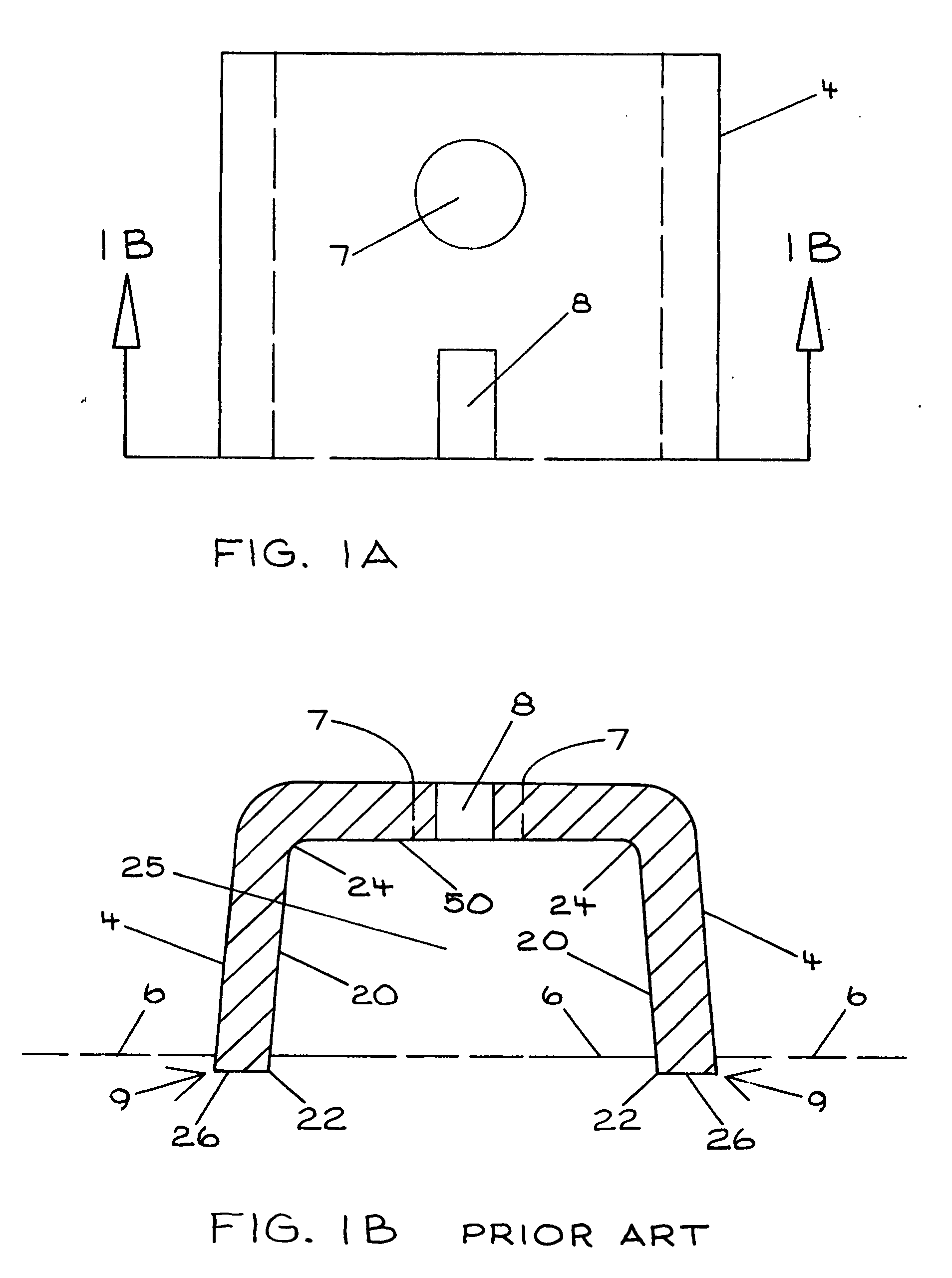 Backer strip load distribution device for a support structure