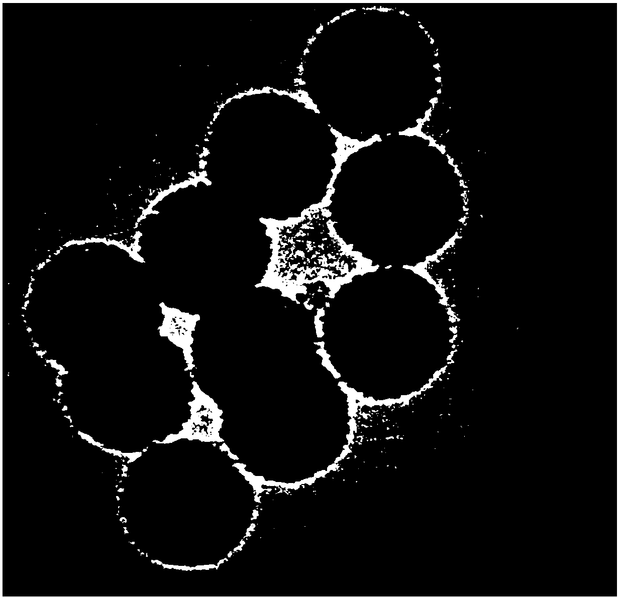 Preparation method of a core-shell structure drug carrier for near-infrared light-excited supramolecular valve light-controlled drug release