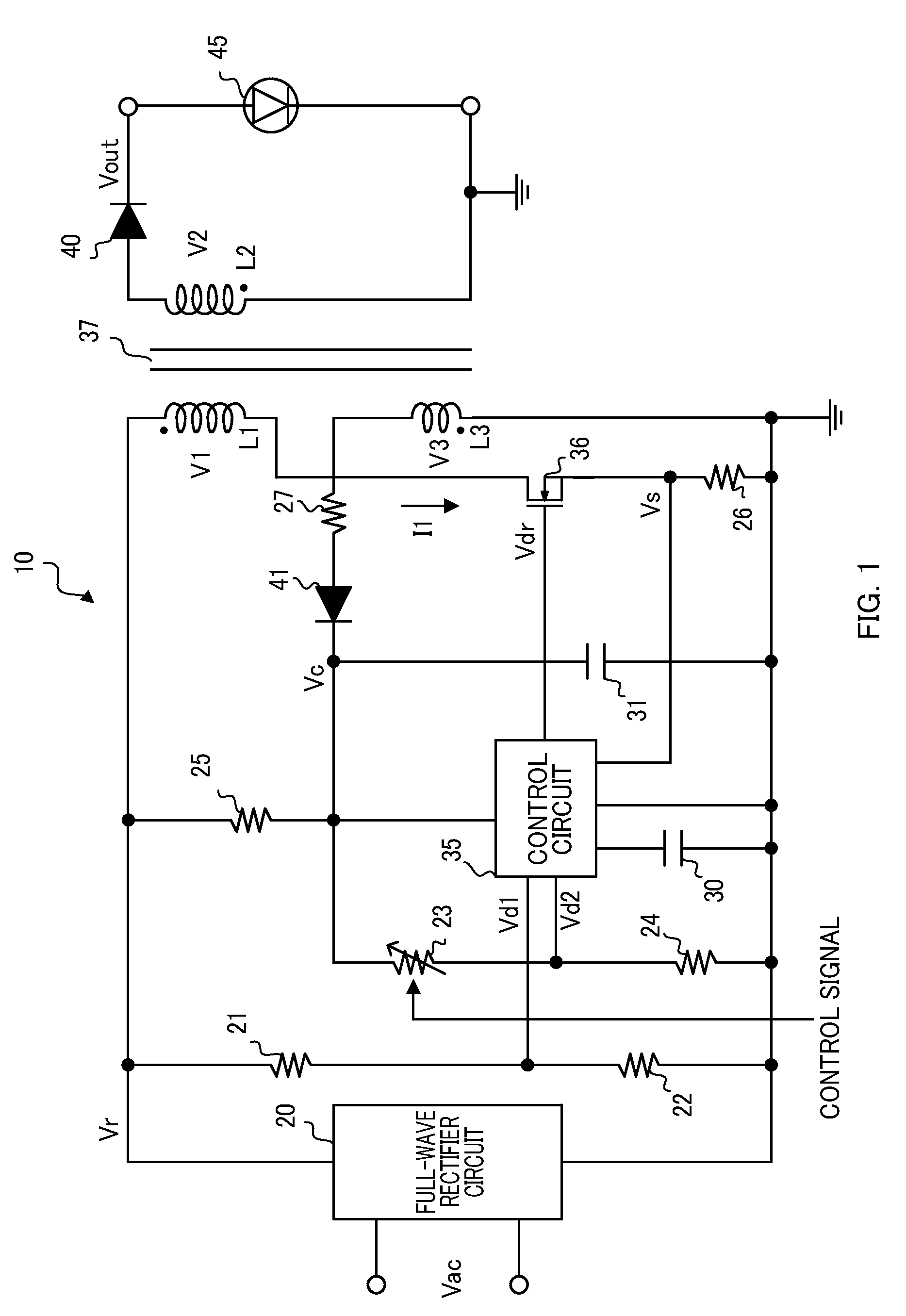 Light-emitting diode driver circuit and lighting apparatus