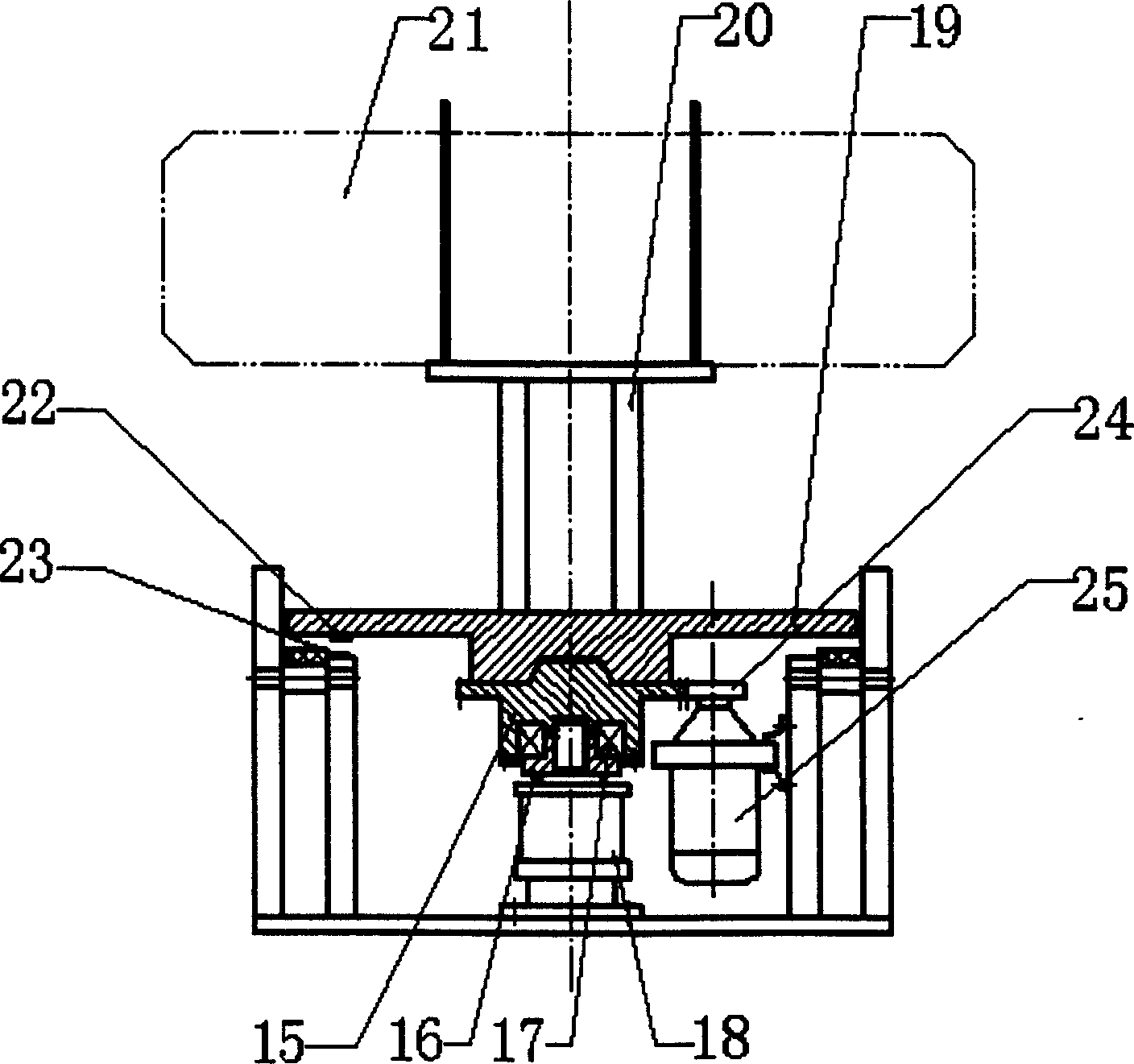 Spray-coating machine for external surface of tire