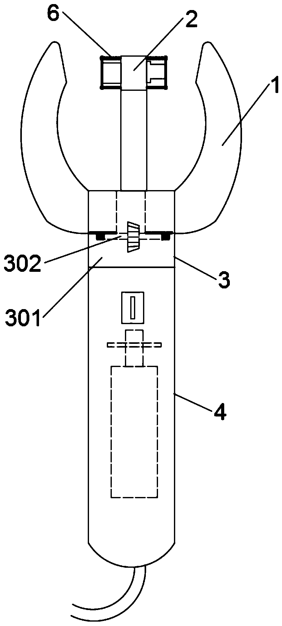 Automatic hot melting device