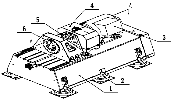 New energy automobile motor test board