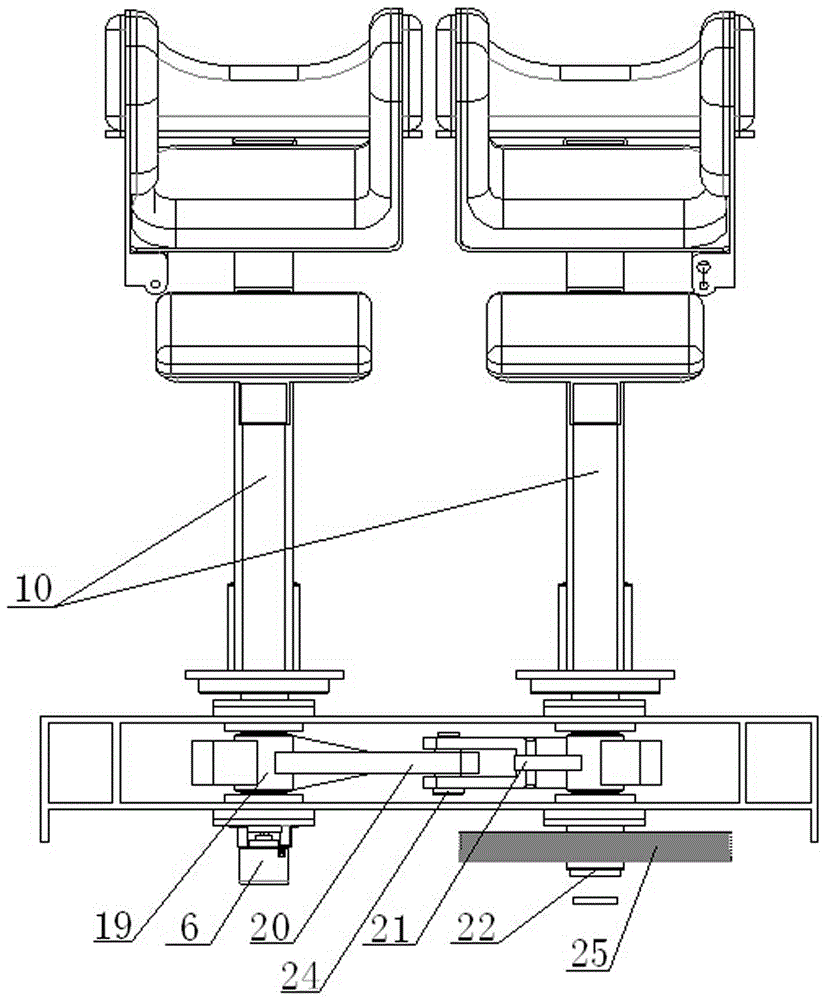 Hip joint training device