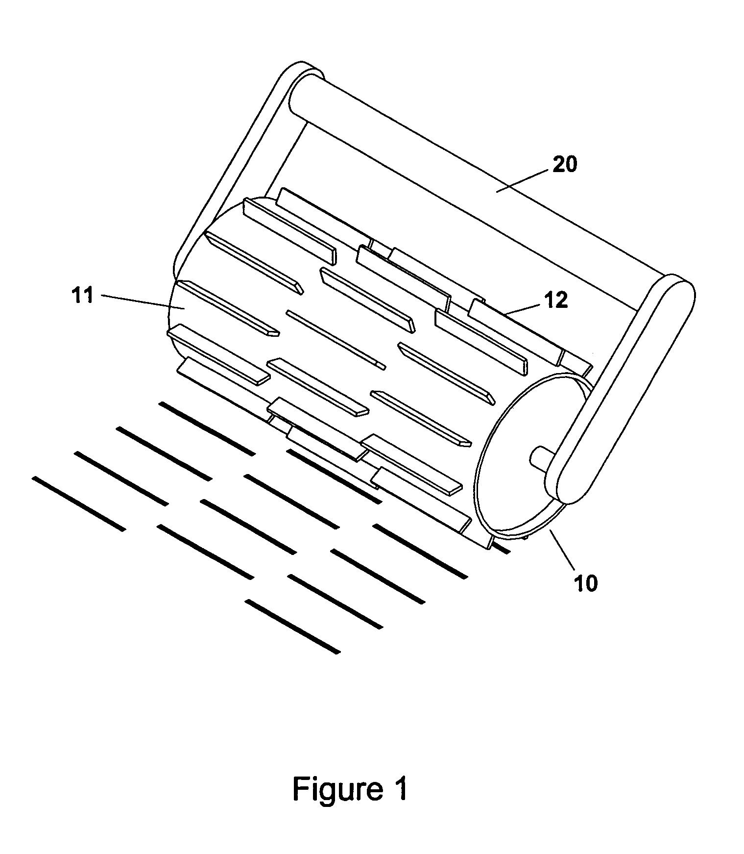 Smooth rolling cover crop roller