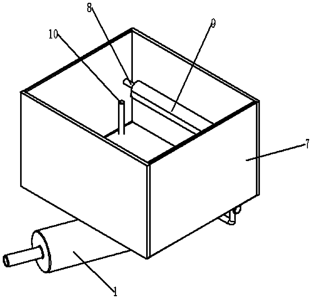 Automobile trunk airbag protection device