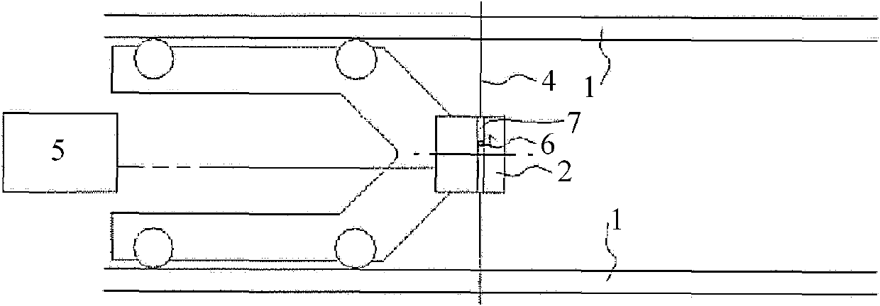 System for ultrasonically detecting defects in a pipe wall