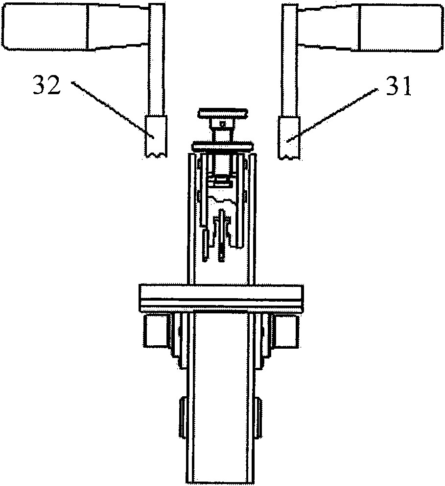 Mechanical button sewing machine