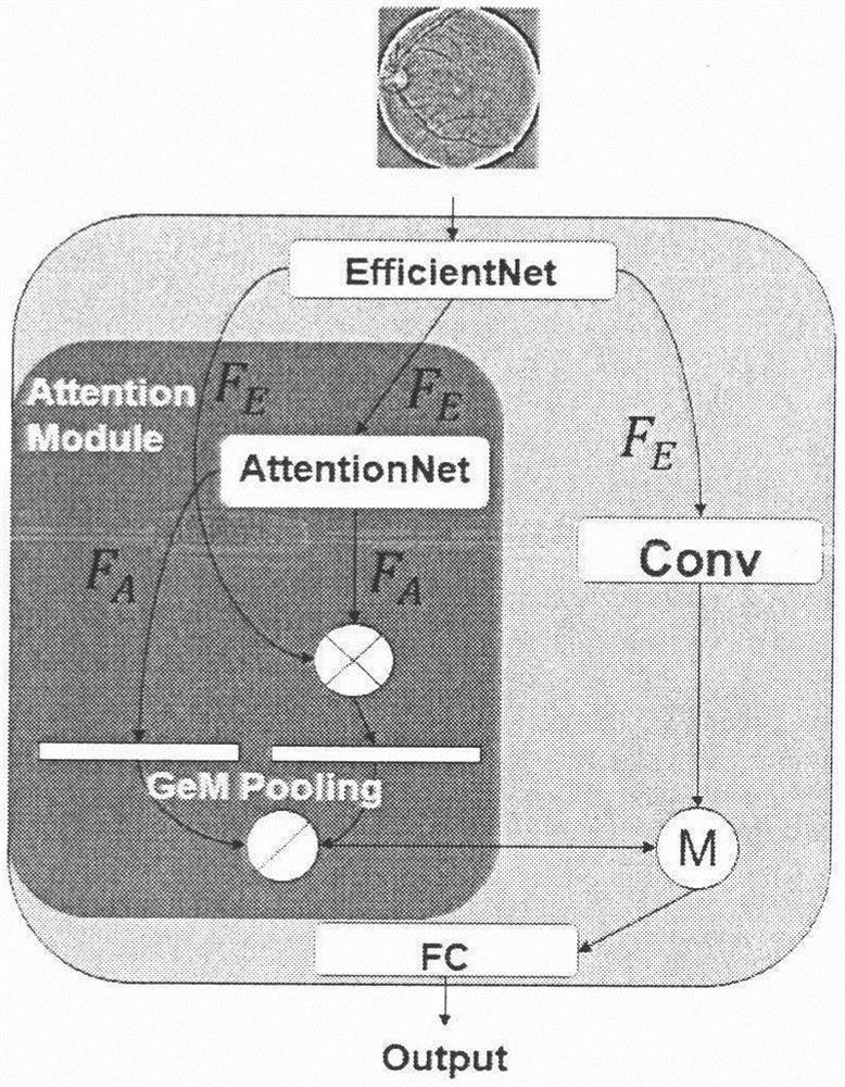 Detection method for eyeground multi-disease classification based on deep learning