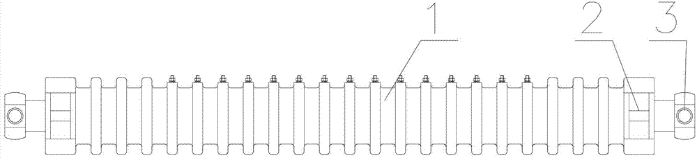 Integrated energy extracting device for power electronic equipment