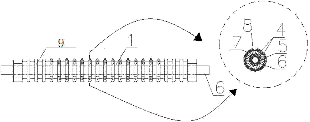 Integrated energy extracting device for power electronic equipment