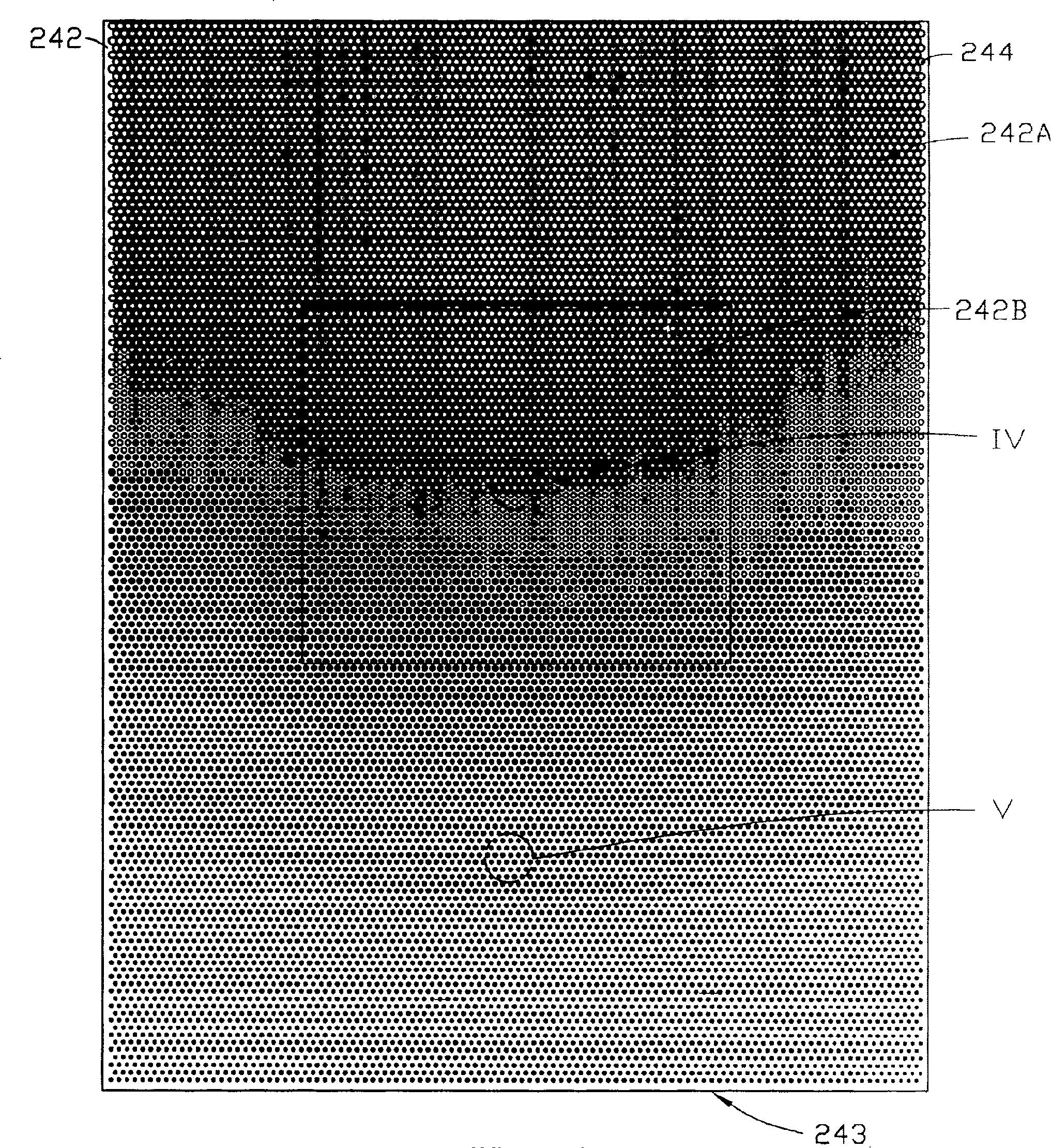 Plate of guiding light, backlight module, and double-faced liquid crystal display device